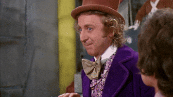 Gif of Gene Wilder in Willy Wonka movie